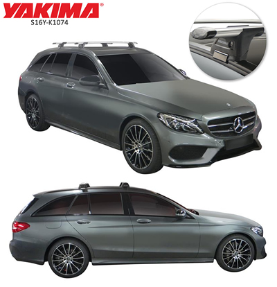 Yakima Whispbar roof racks Mercedes C-Class wagon